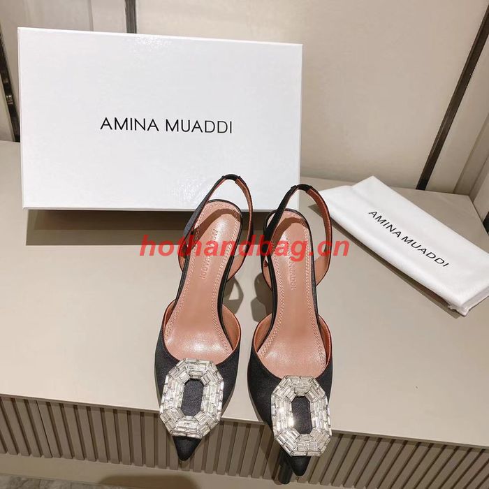 Amina Muaddi Shoes AMS00024 Heel 8.5CM